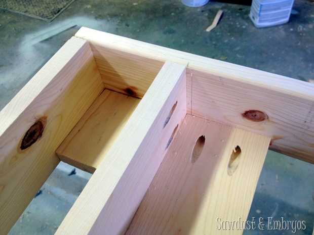 Toddler bed frame construction {Sawdust and Embryos}