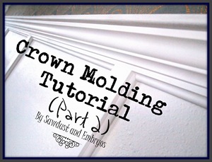 Crown Molding Tutorial (Part 2) by Sawdust and Embryos![8]