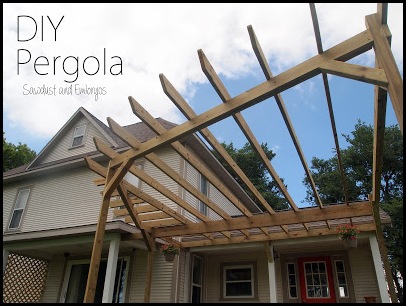 DIY Custom Pergola Tutorial (Sawdust and Embryos)