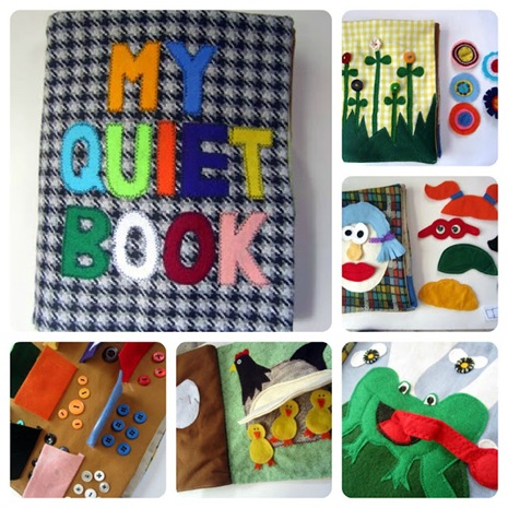 Quiet 'Busy' Books for children