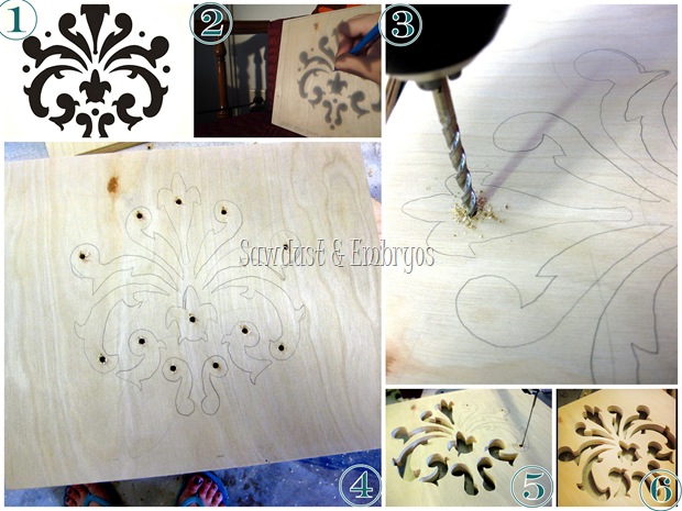 DIY Tablet Holder Tutorial ~ scroll saw design