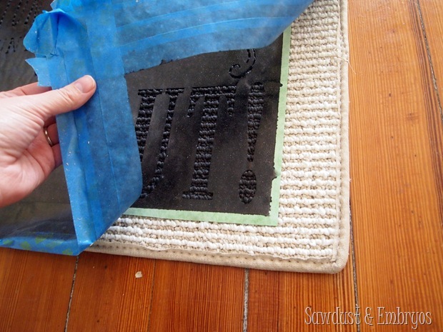 Time Out Mat {Sawdust and Embryos}