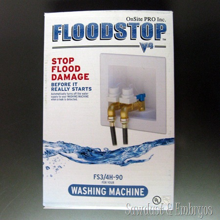 Floodstop (turns off the water supply to your washing machine as soon as it detects a leak! 