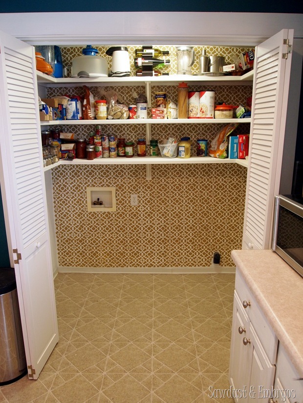 Pantry without the washer and dryer!