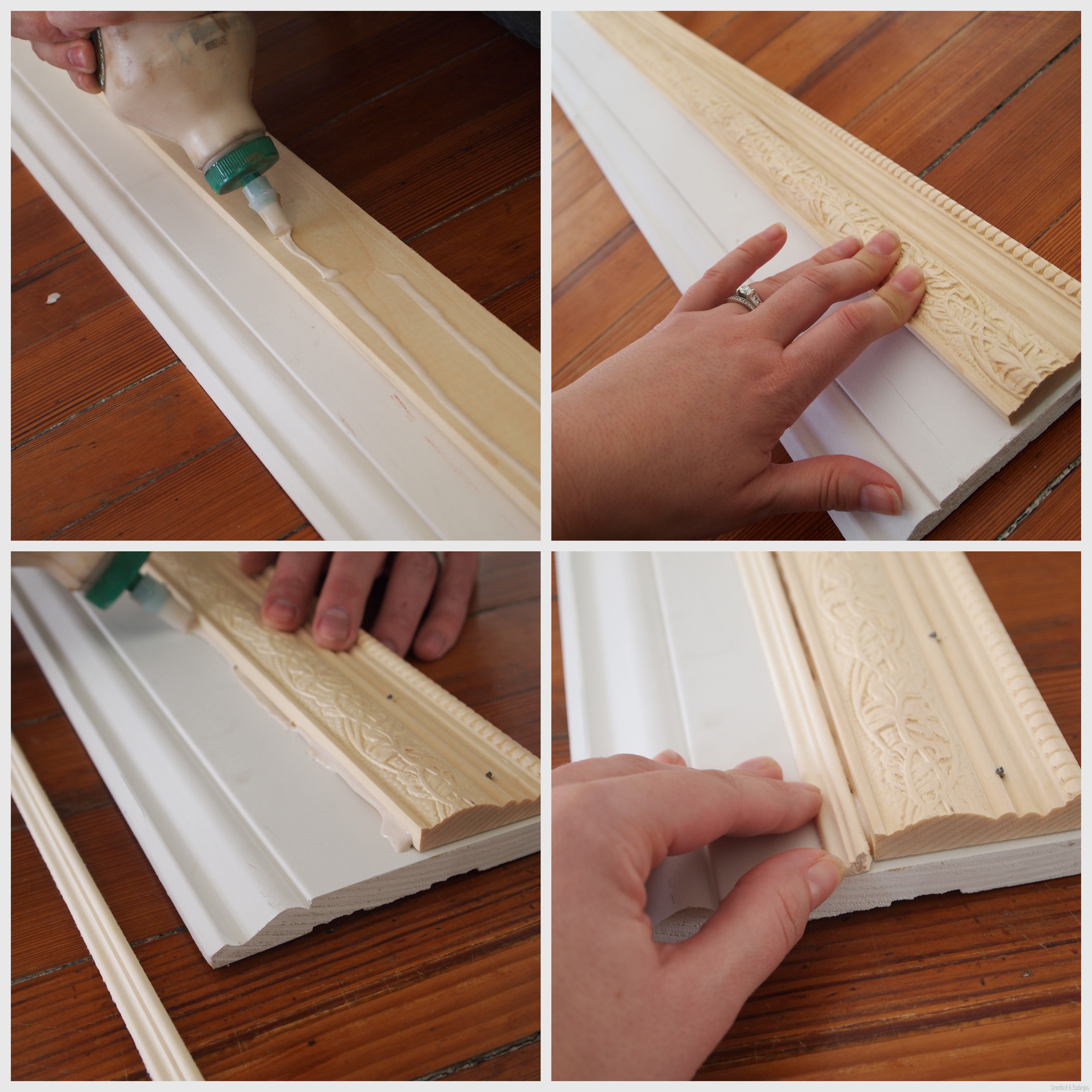 How to Build a Custom Frame Out of Trim Pieces