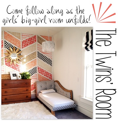 Twin's Big-girl Room Transformation {Sawdust and Embryos}