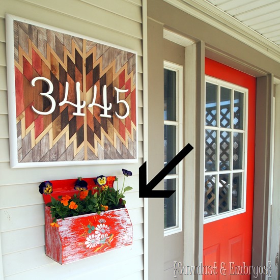 How to make a mailbox planter {Sawdust and Embryos}