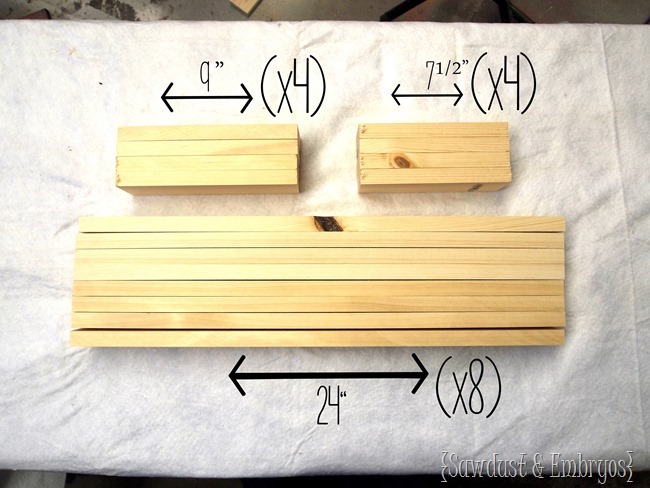 Instructions for building your own DIY planters to flank your front door! {Sawdust and Embryos}