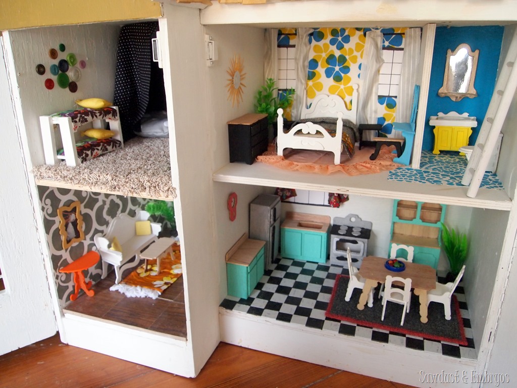 dollhouse carpet diy