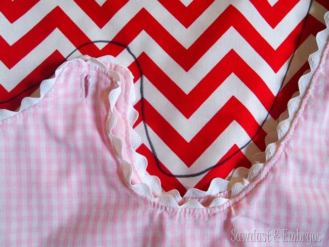 Toddler wrap-around dress {Sawdust and Embryos}