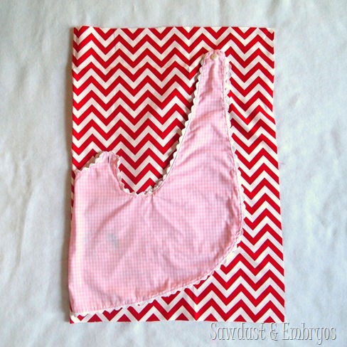 Tutorial for sewing a super simple wrap-around toddler dress {Sawdust and Embryos}