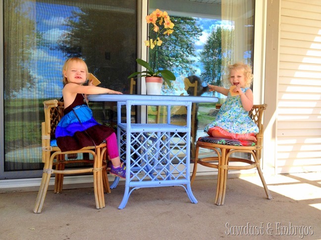 Bamboo Patio Set Transformation {Sawdust & Embryos}.JPG