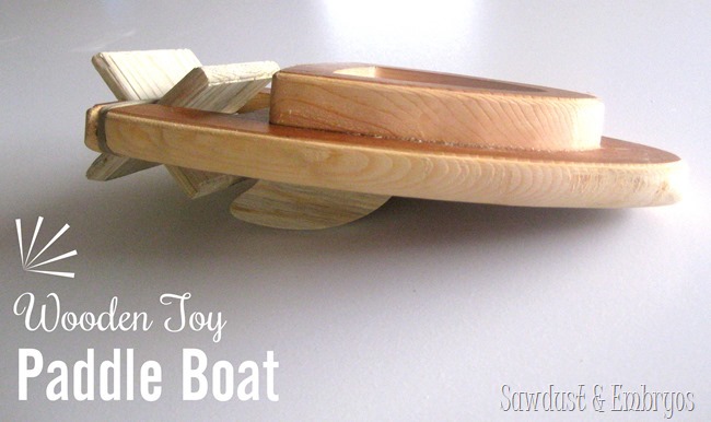 Easy Wooden Toy Boat Tutorial - 5 Simple Steps