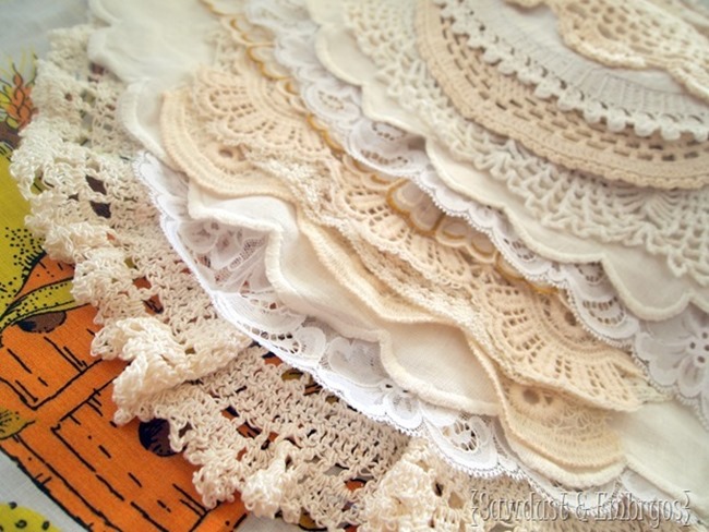 Doily Stash {Sawdust and Embryos}