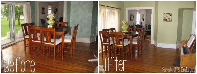 Dining Room {Sawdust and Embryos}