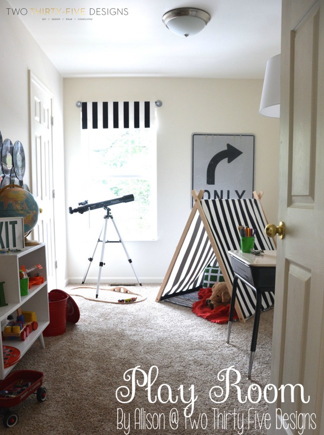 Play Room designed by Allison @ Two Thirty Five Designs