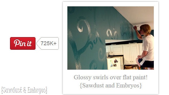 My kitchen has been pinned over 700,000 times! {Sawdust and Embryos}