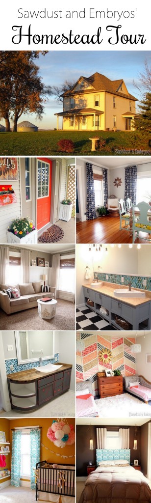 Gorgeous Farmhouse Transformation {Sawdust and Embryos}