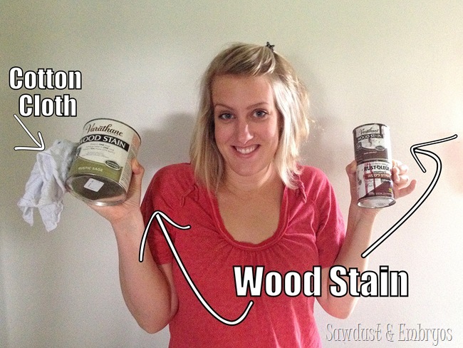 Learn how to use wood stain to make amazing artwork on furniture! 