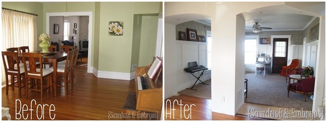 Removing a load-bearing wall! {Sawdust and Embryos}