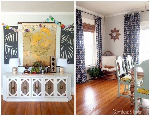 Dining Room {Sawdust and Embryos}