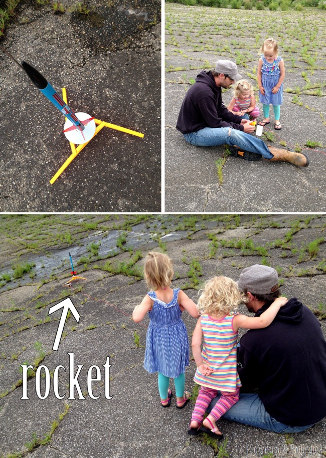 Every little girl needs a rocket {Sawdust and Embryos}