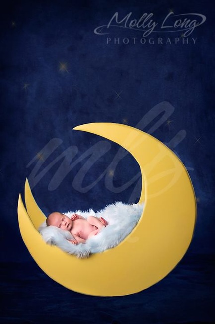 Newborn Photography Moon Prop Tutorial DIY 