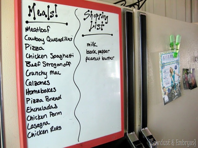 Here is a clever meal planning system for the non-planning-types.