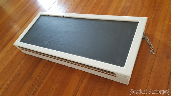 Children's Secretary Desk... or 'Murphy Table', ready to be mounted on the wall