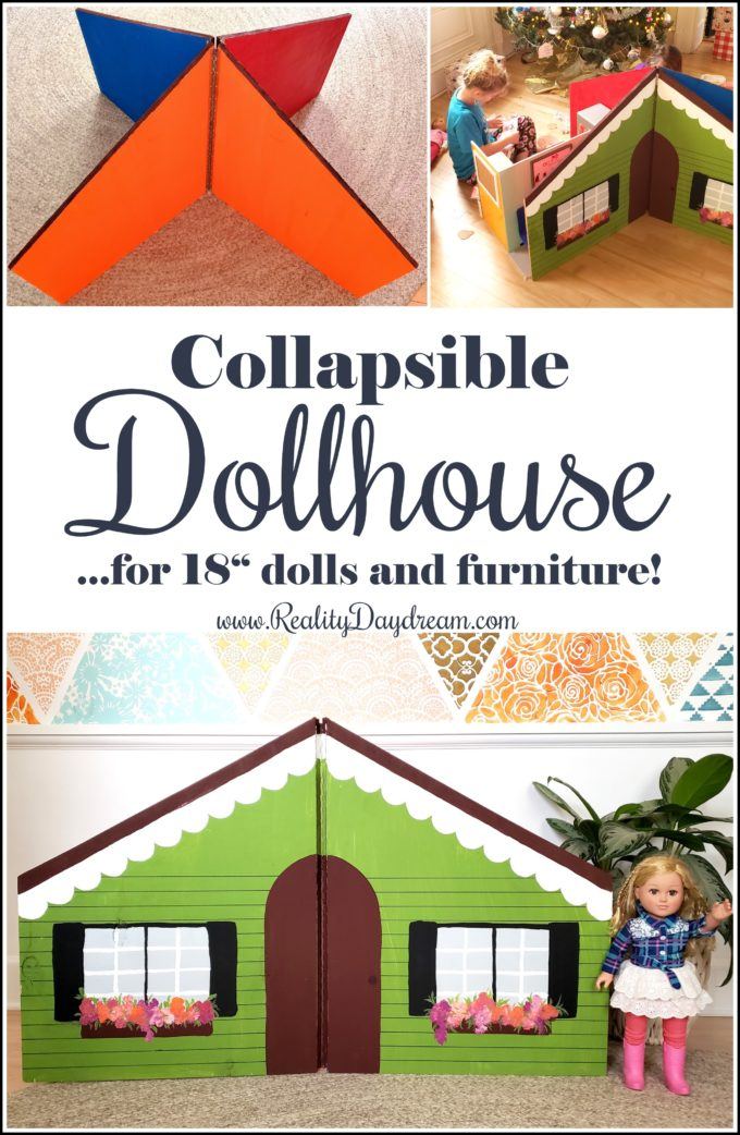 diy folding dollhouse