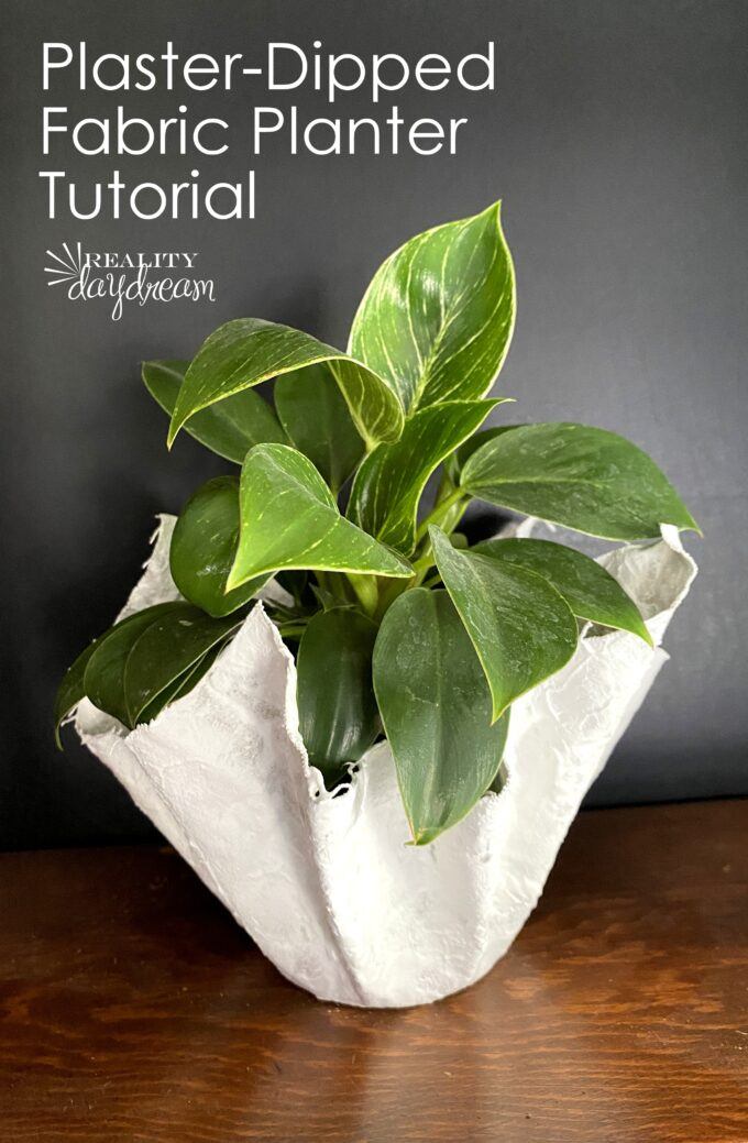 How to Make Fabric Planters