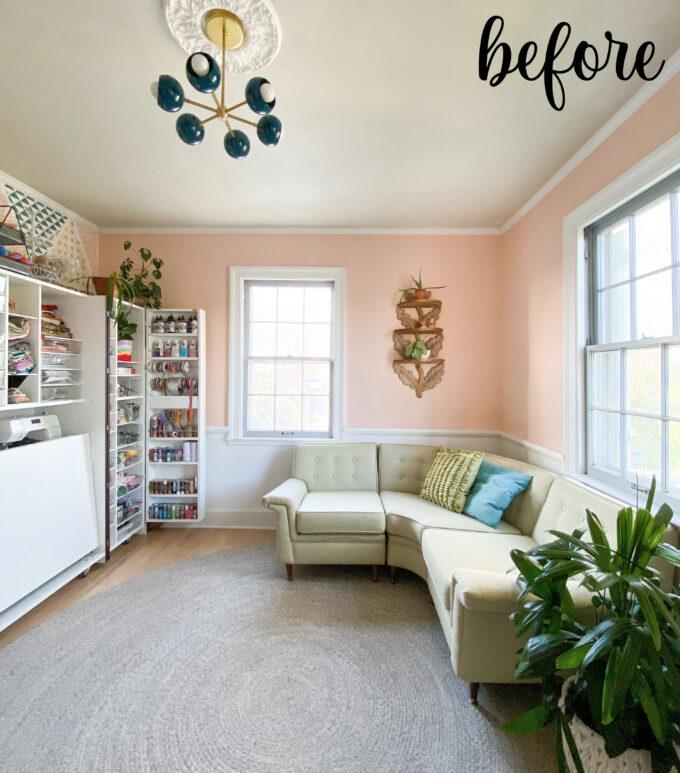 Sewing Room Update and Felt Right Design Wall! - Confessions of a